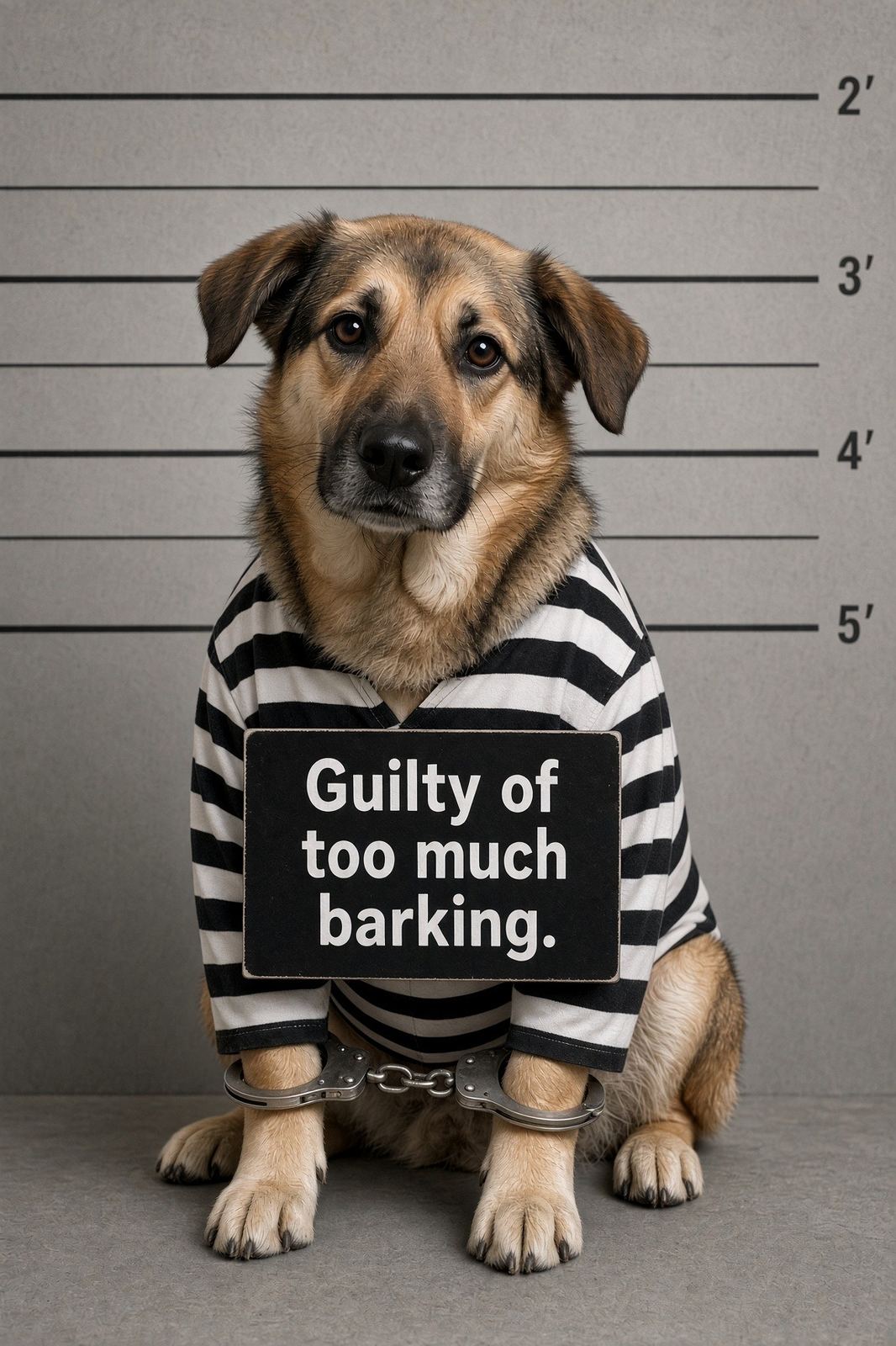 Rascal the mutt as Arrested