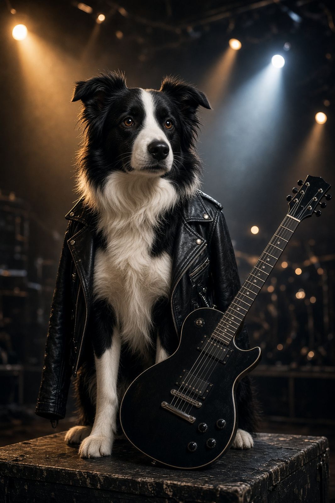A pet as Guitarist