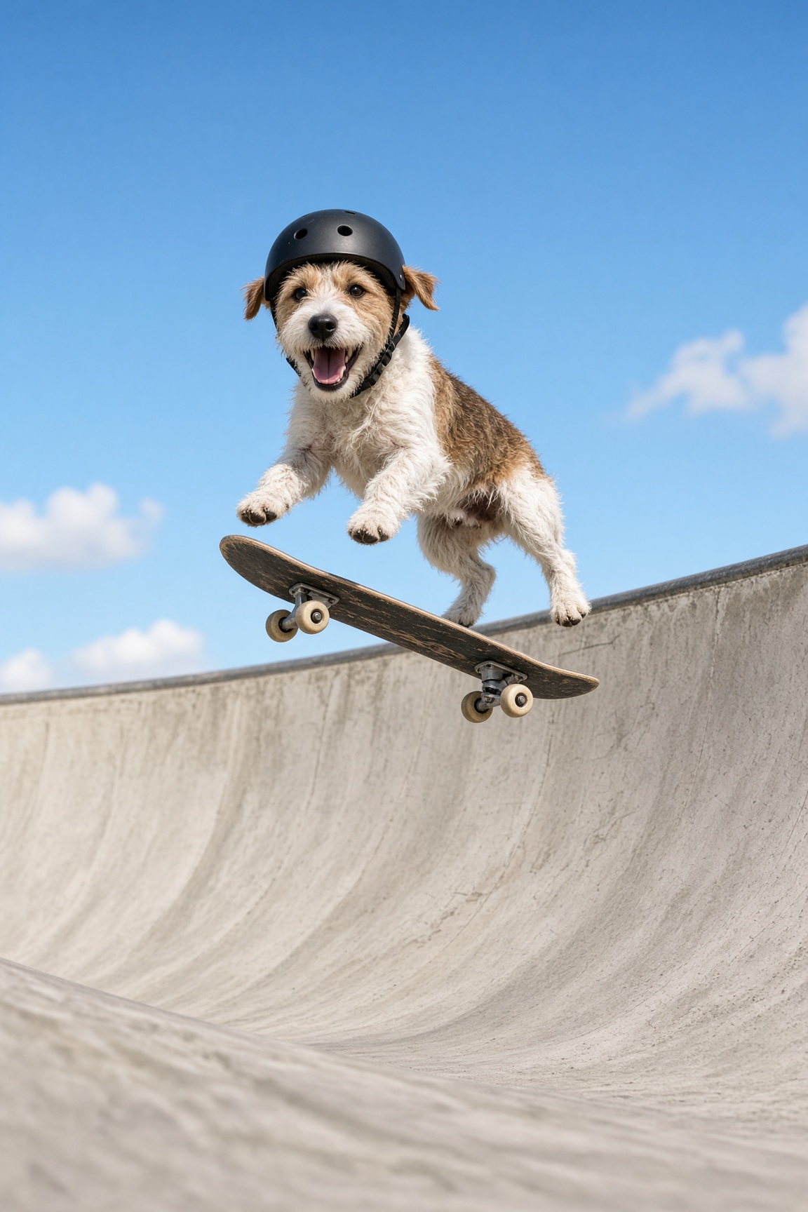 Flip the terrier as Radical