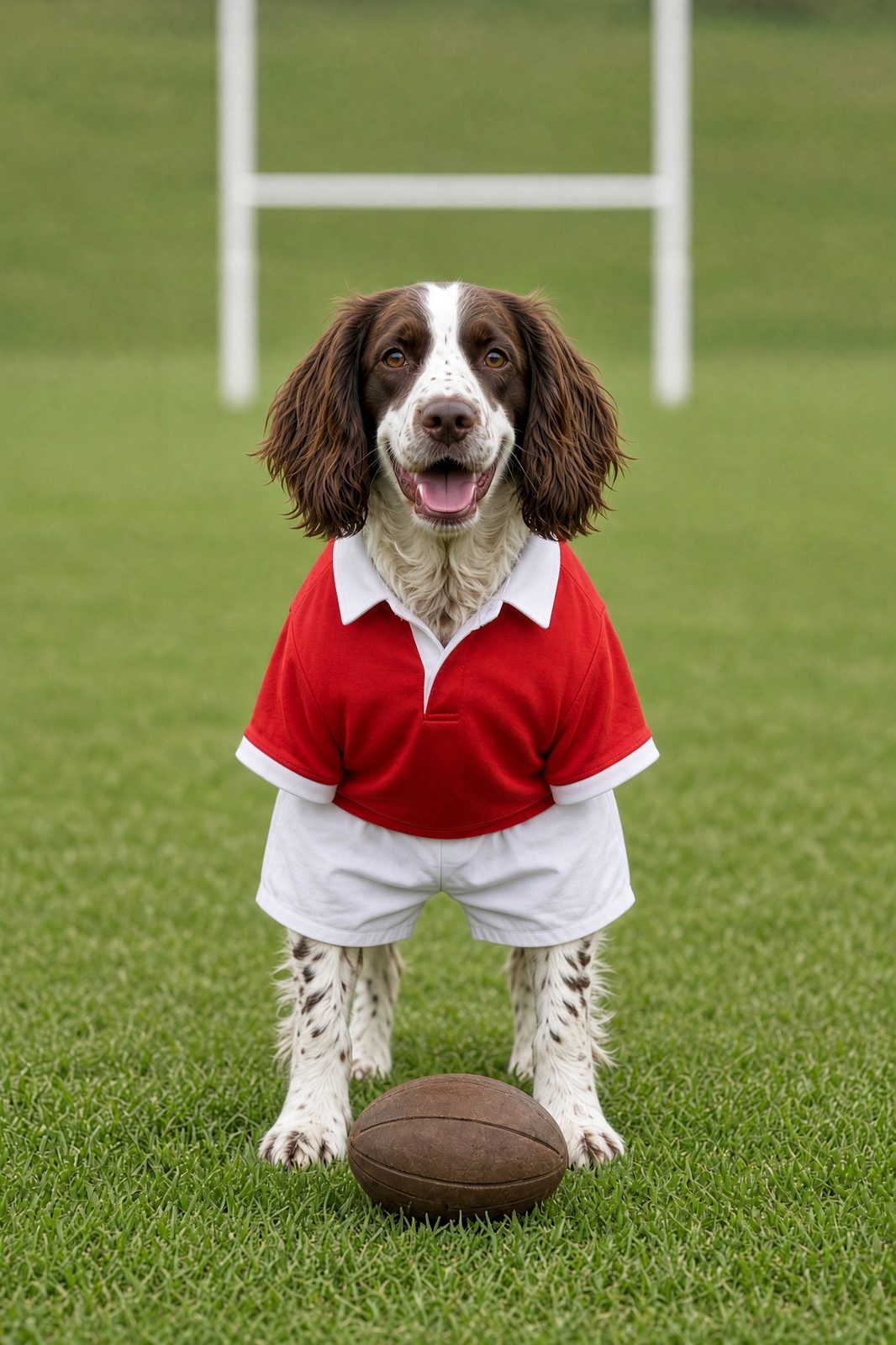 Boots the springer as Rugby