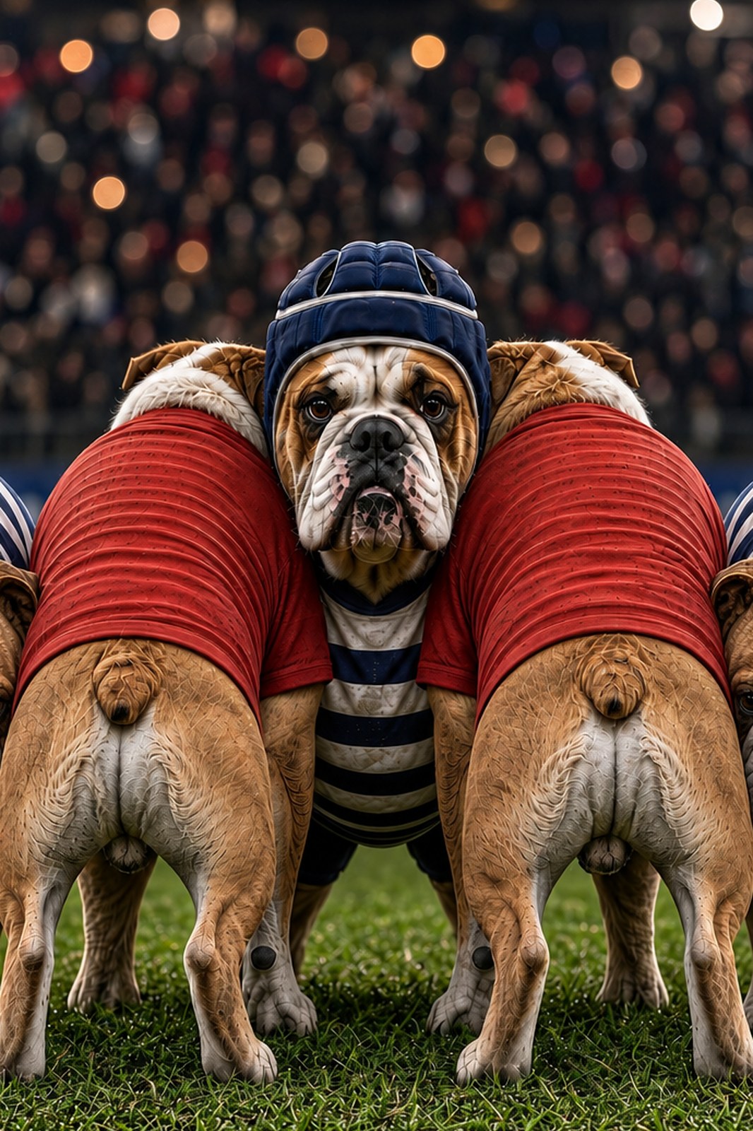 Pack the bulldog as Scrum