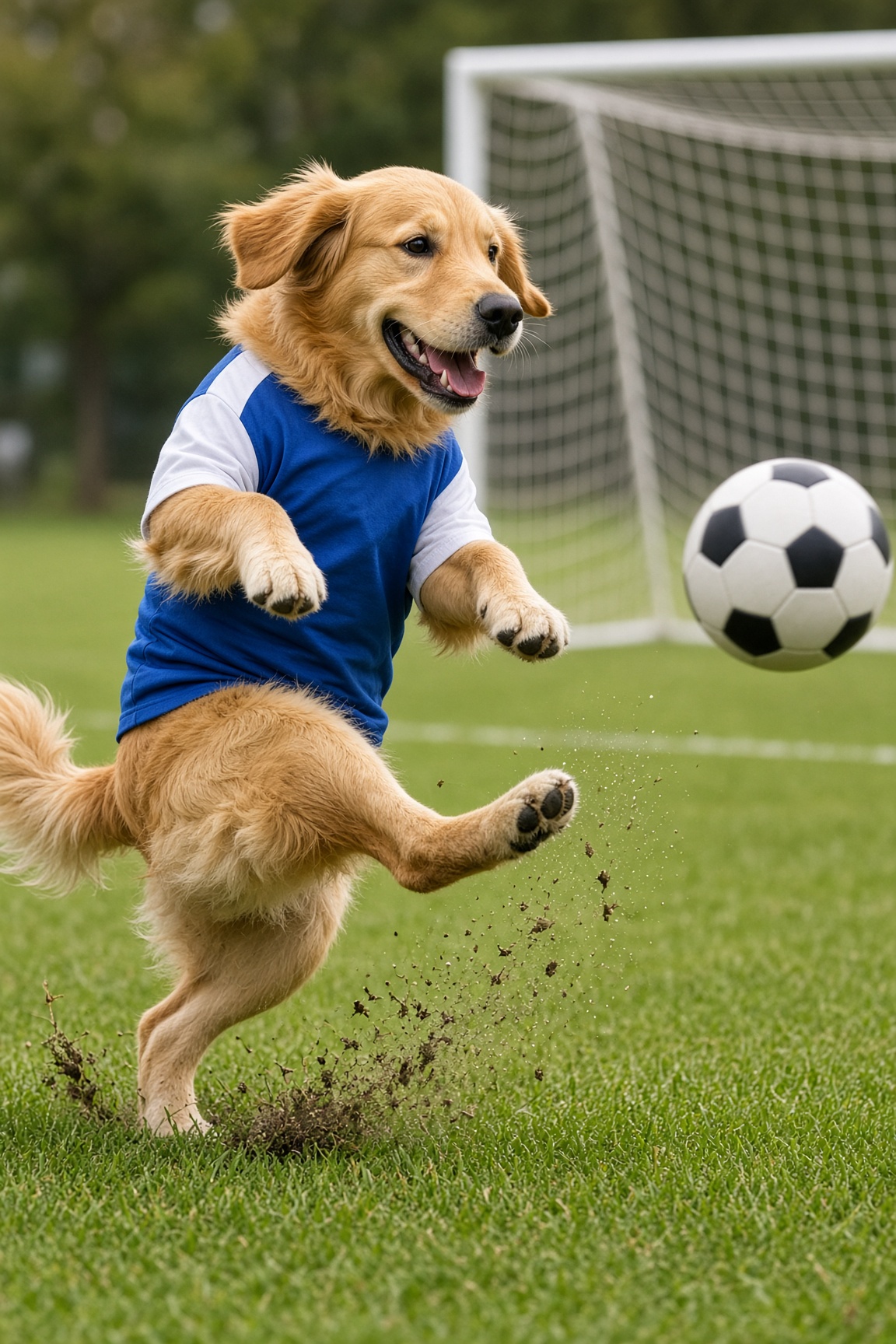 Sunny the retriever as Striker