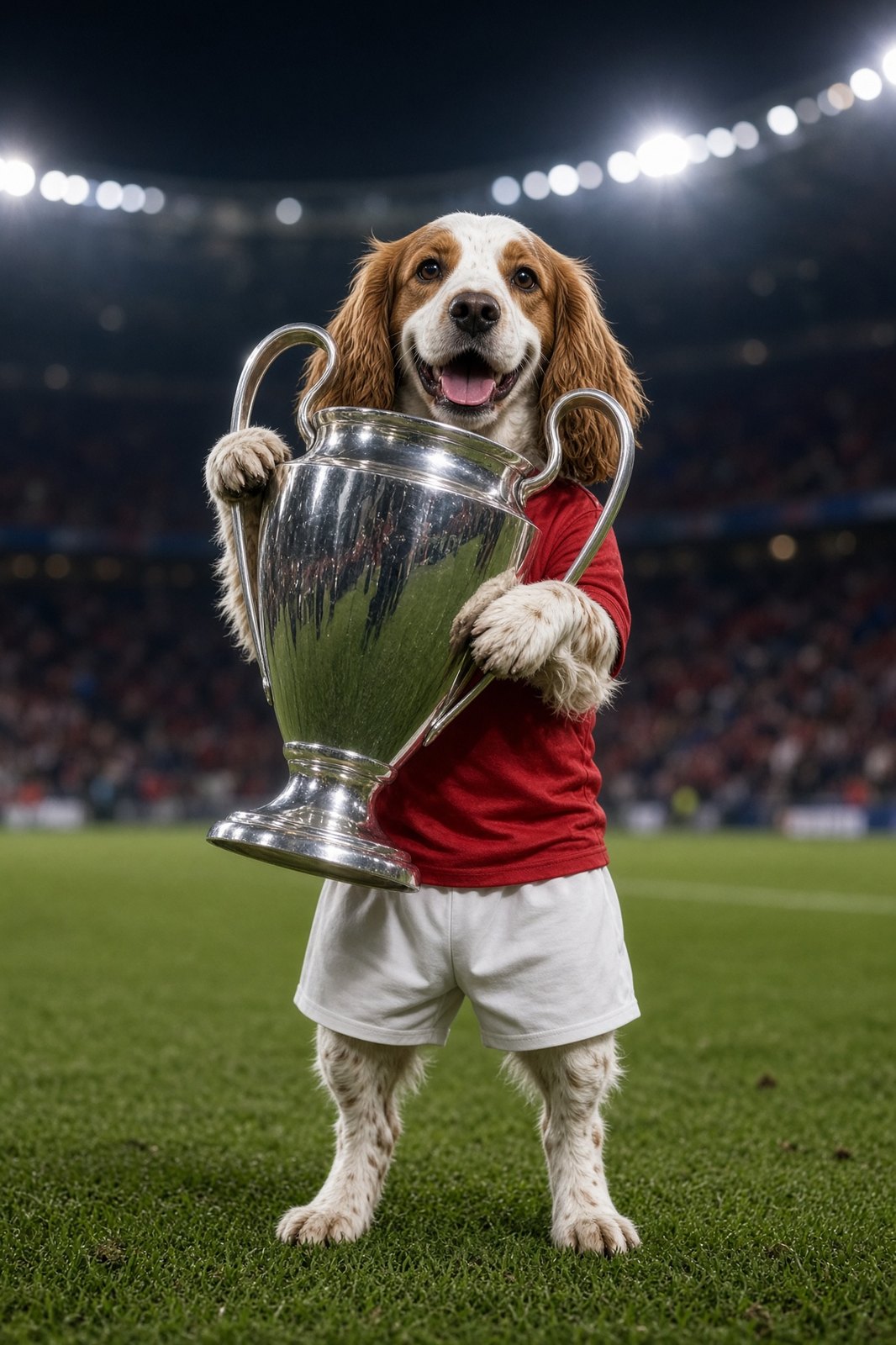 Cup the springer as Trophy